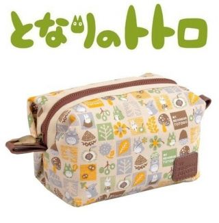 Ensky My Neighbor Totoro Blessings Of Forest Multipurpose Zippered Pouch Bag M