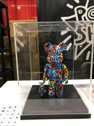 Be@rbrick Bearbrick 100 400 Keith Haring Set Designercon Anaheim Figure