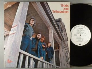 Trials And Tribulations Self - Titled Folk/country Rock White Label Promo