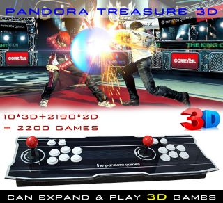 2200 Games Pandora Box Treasure 3d Retro Video Game Arcade Console Machine Hdmi