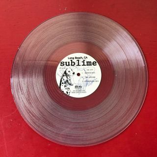 SUBLIME on Skunk —DATE RAPE— clear vinyl 12 