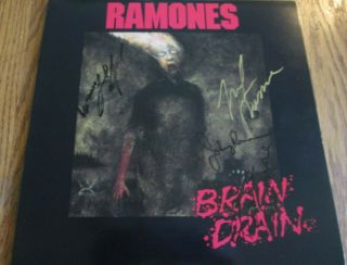 Ramones Double Signed Album - Near