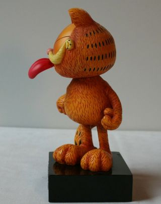 Garfield Bobblehead Attitude Is Everything Figurine Cartoon Cat Wobble Tongue 4