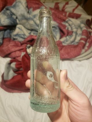 Scarce,  Straight Sided Coca Cola Bottle From Fitzgerald,  Ga Georgia