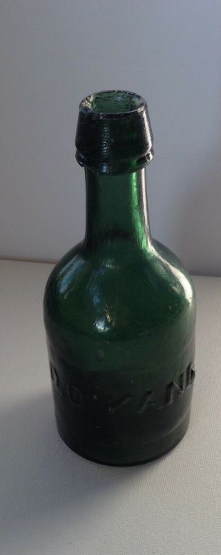 D.  O ' Kane Antique Porter Bottle Iron Pontil Dyottville Glass 6