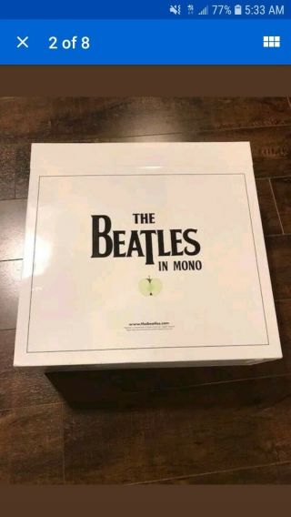 The Beatles in Mono [Vinyl Box Set] by The Beatles.  unplayed albums set 7
