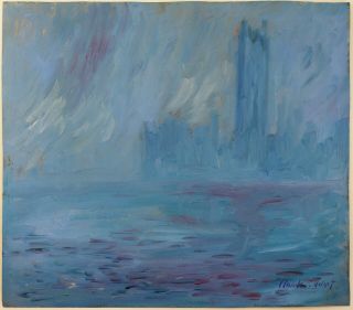 Rare Oil Painting,  Signed Claude Monet,  W,  Manet,  Van Gogh Era