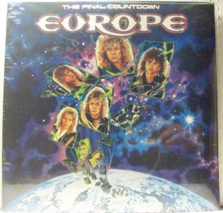 Europe The Final Countdown Lp Epic Fe 40241 Hard Rock Metal