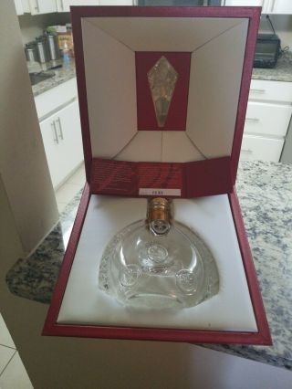Remy Martin Louis Xiii Grande Champagne Cognac Baccarat Crystal Decanter & Box