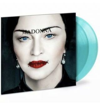 Madonna “madame X” Translucent Blue Vinyl 2lp Limited Edition