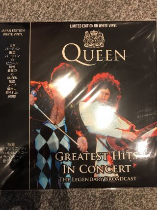 Queen - Greatest Hits In Concert Tokyo Live 1985 - Ltd Edt White Vinyl Lp