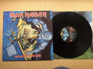 Iron Maiden “no Prayer For The Dying” Orig Uk 1990 Emi Label Lp