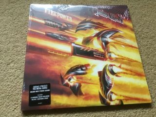 Judas Priest “firepower” 2018 Eu Gatefold Vinyl 2lp,  Inners