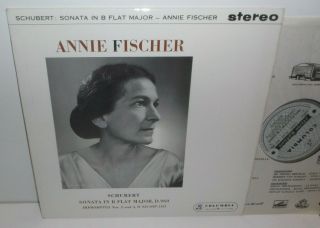 Sax 2402 Schubert Sonata Impromptus Annie Fischer B/s