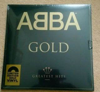 Abba - Gold (greatest Hits) - Double Gold Vinyl Album - Ready To Ship