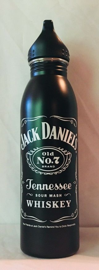 Jack Daniels Water Bottle 24 Oz Stainless Steel