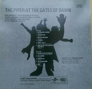 Pink Floyd Piper At The Gates Of Dawn Vinyl LP.  Never Played. 2