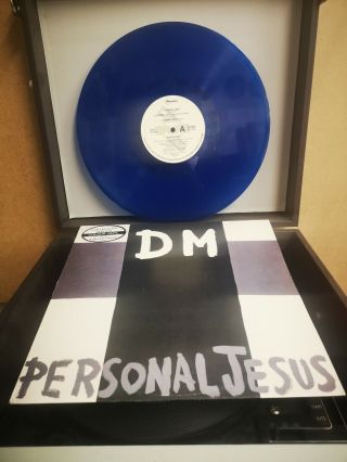 Depeche Mode Personal Jesus Australian 1990 Issue Blue Vinyl 12 " (x 14908)