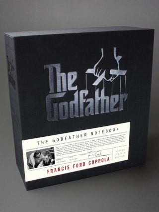 Francis Ford Coppola Autographed The Godfather Notebook Signed Limited Edition