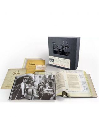 Francis Ford Coppola Autographed The Godfather Notebook Signed Limited Edition 2