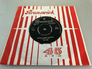 The Who - Anyway Anyhow Anywhere - 7 " Uk Early Press Ex,  Factory Sleeve