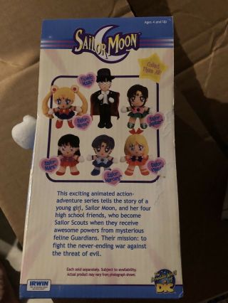 Set Of Six Sailor Moon Plush Adventure Dolls