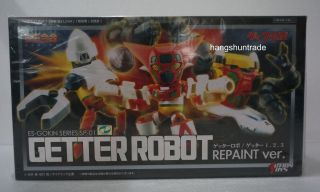 Fewture Es Gokin Sp - 01 Getter Robot 1 2 3 Repaint Version Hk Toy Soul Exclusive