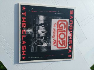The Clash; " Sandinista ",  3 Lp Set,  Poster 1980 Epic Records E3x 37037,  Excellen