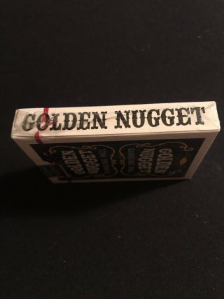 Second Gen.  Downtown Black Golden Nugget Playing Cards Rare 3