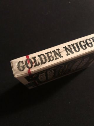 Second Gen.  Downtown Black Golden Nugget Playing Cards Rare 4