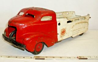 Wyandotte Aaa Wrecker Tow Truck To Restore Or Parts Pressed Steel Toy