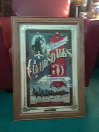 Clydesdale Sign,  Limited Edition,  50th Anniversary 1221 Anheuser Busch