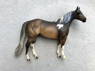 Gorgeous Breyer Peter Stone Ideal Stock Horse Sparkle Dark Palomino Pinto Ish