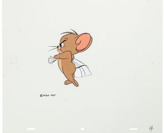 Tom & Jerry Production Cel Chuck Jones Animation Art 1965 Hannah Barberra