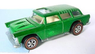 1969 Mattel Hot Wheels Redline Classic Nomad Green Us Great Wheels