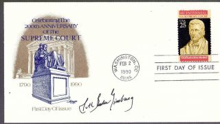 Supreme Court Justice Ruth Bader Ginsburg Signed Cover Notorious Rbg Uacc