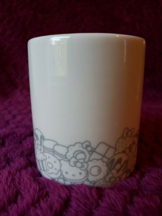 Hello kitty cafe exclusive ceramic bow tea coffee mug cup ceramic pink handle 4
