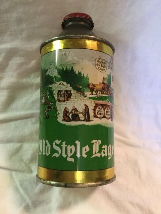 Old Style Cone Top Beer Can