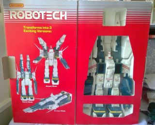 Matchbox Robotech Sdf - 1 Battle Fortress Macross And Instructions