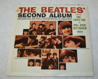 Beatles: The Second Album Us Mono T - 2080 Vinyl Lp
