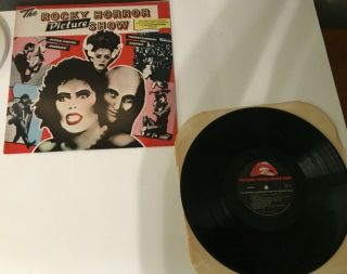 Rocky Horror Picture Show Soundtrack Vinyl Record 2