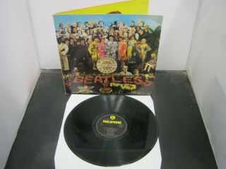 Vinyl Record Album The Beatles Sgt Peppers Lonely Hearts Club Band (91) 12