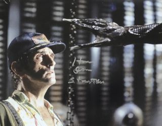 Harry Dean Stanton Signed Alien Photo - Real In - Person Pic Proof