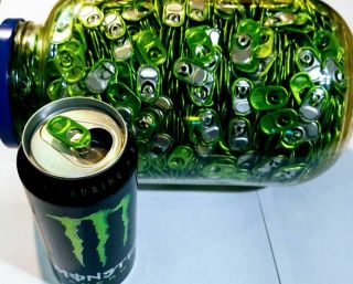 Monster Energy Drink Tabs.  Plus Bonus Items