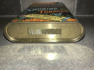 Vintage Buckingham Bright Cut Plug Tobacco Tin Match Strike 4