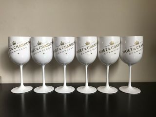 Moet Chandon Ice Imperial Champagne Glasses Design 2019 Set Of 6