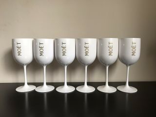 Moet Chandon Ice Imperial Champagne Glasses Design 2019 Set of 6 2