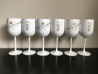 Moet Chandon Ice Imperial Champagne Glasses Design 2019 Set of 6 3