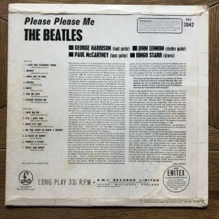 The Beatles Please Please Me 1st Stereo G1/R1 2