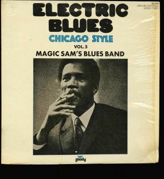 Vinyl Lp Magic Sam Blues Band‎ - Electric Blues Chicago Style Vol 5 France Pr Nm